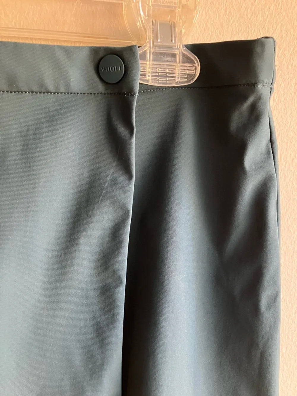 Vuori Miles Sport Skirt Size XL Teal Performance Wrap Skort Tennis Preppy Pocket - Picture 7 of 11